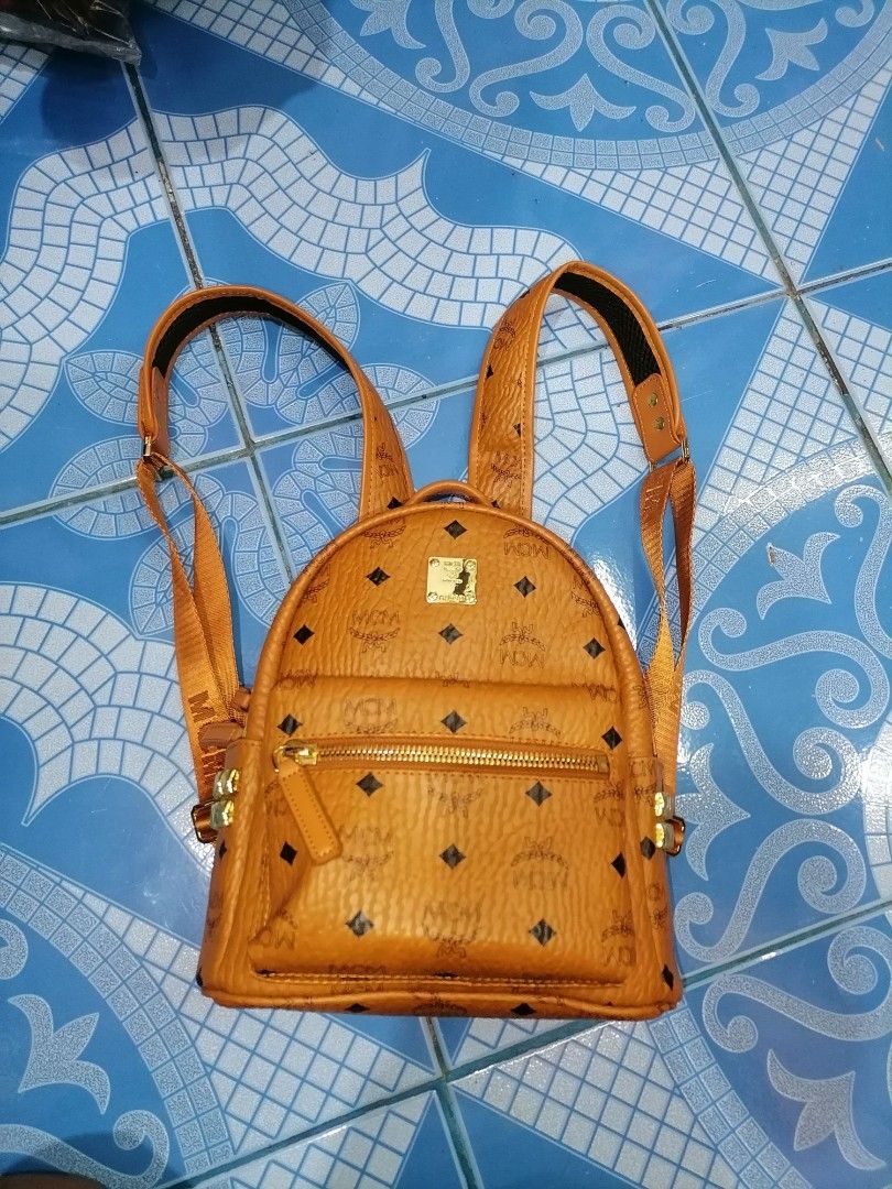 MCM BACKPACK YKK ZIPPER Women s Fashion Bags Wallets