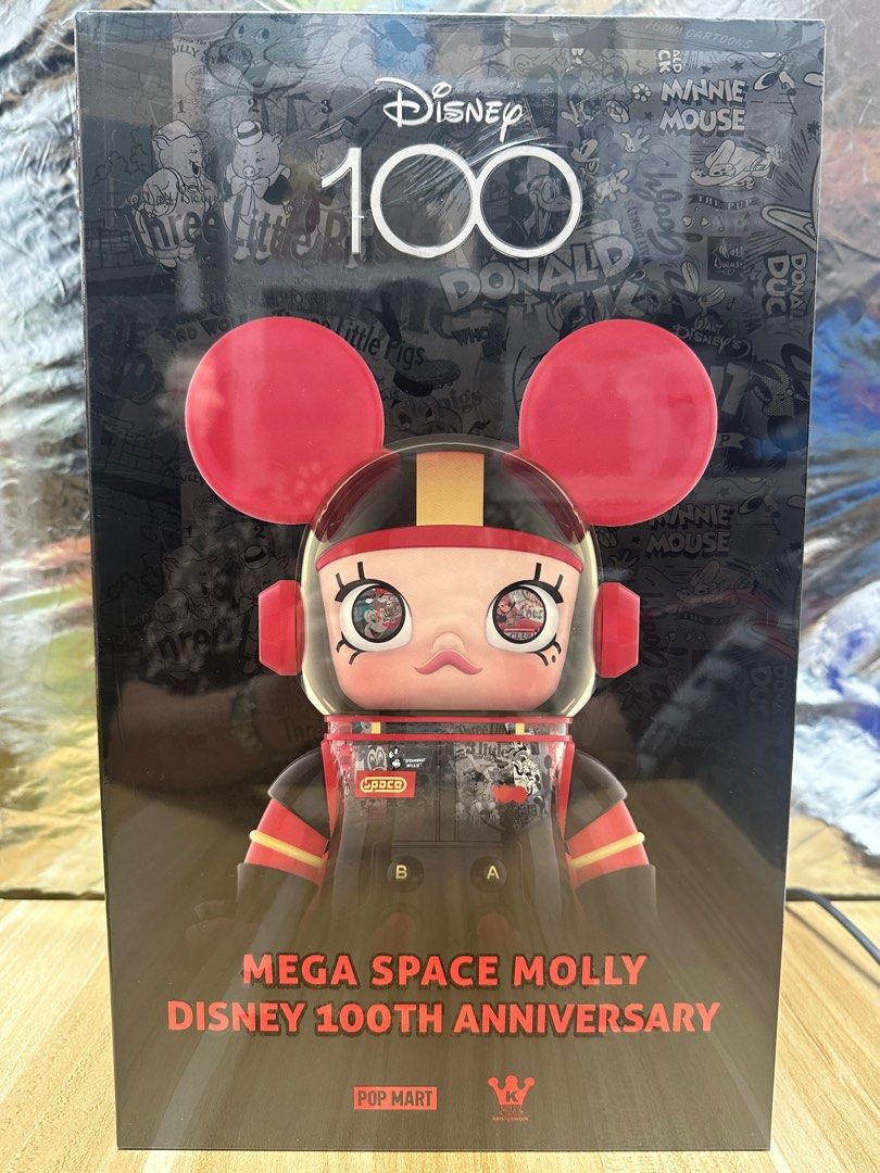 Mega Space Molly Disney 100th Anniversary 400%, 興趣及遊戲, 玩具 