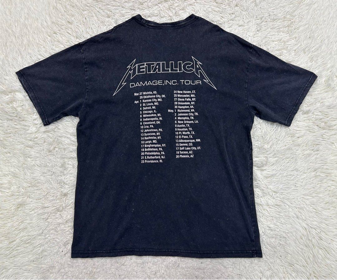 Metallica shirt sale h