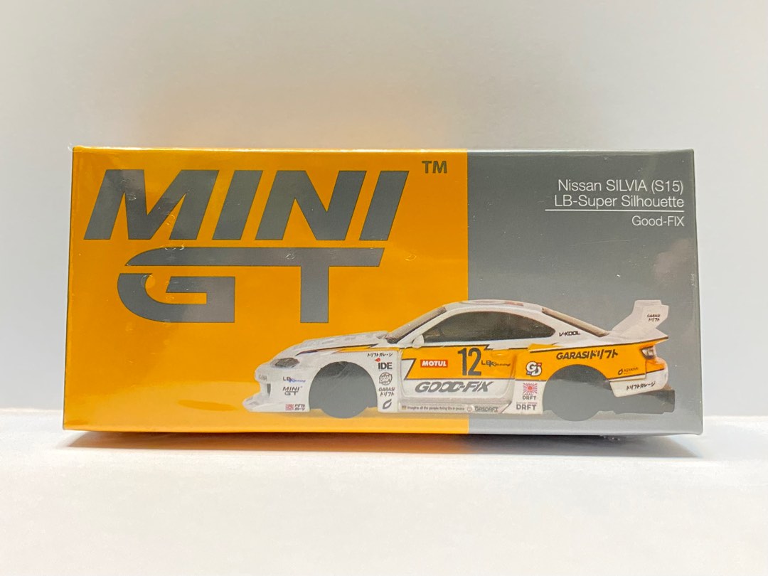 Mini GT IDE 印尼限定#596 Nissan Silva (S15) LB - Super Silhouette