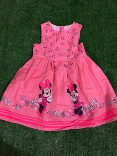 Minnie mouse dress anak perempuan 2 tahun