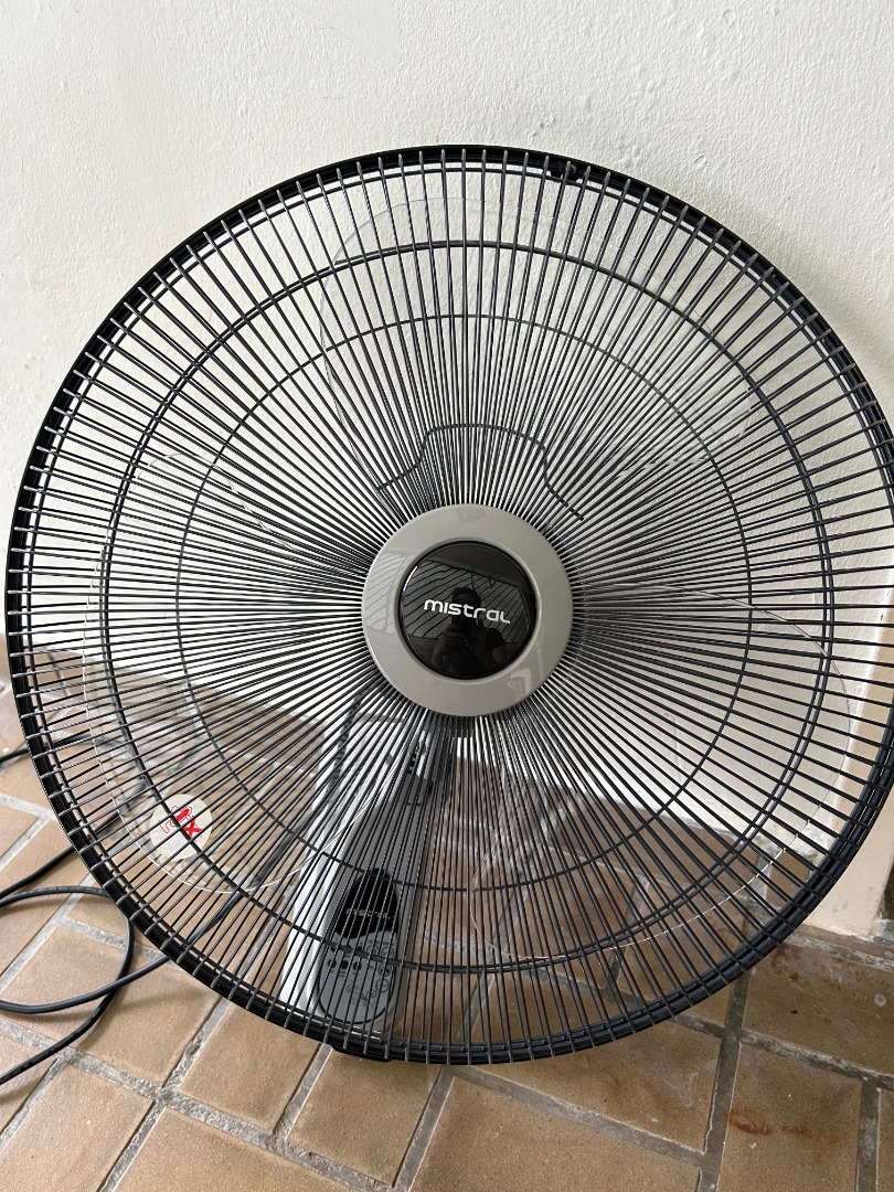 Mistral Wall mounted fan with remote, Furniture & Home Living, Lighting