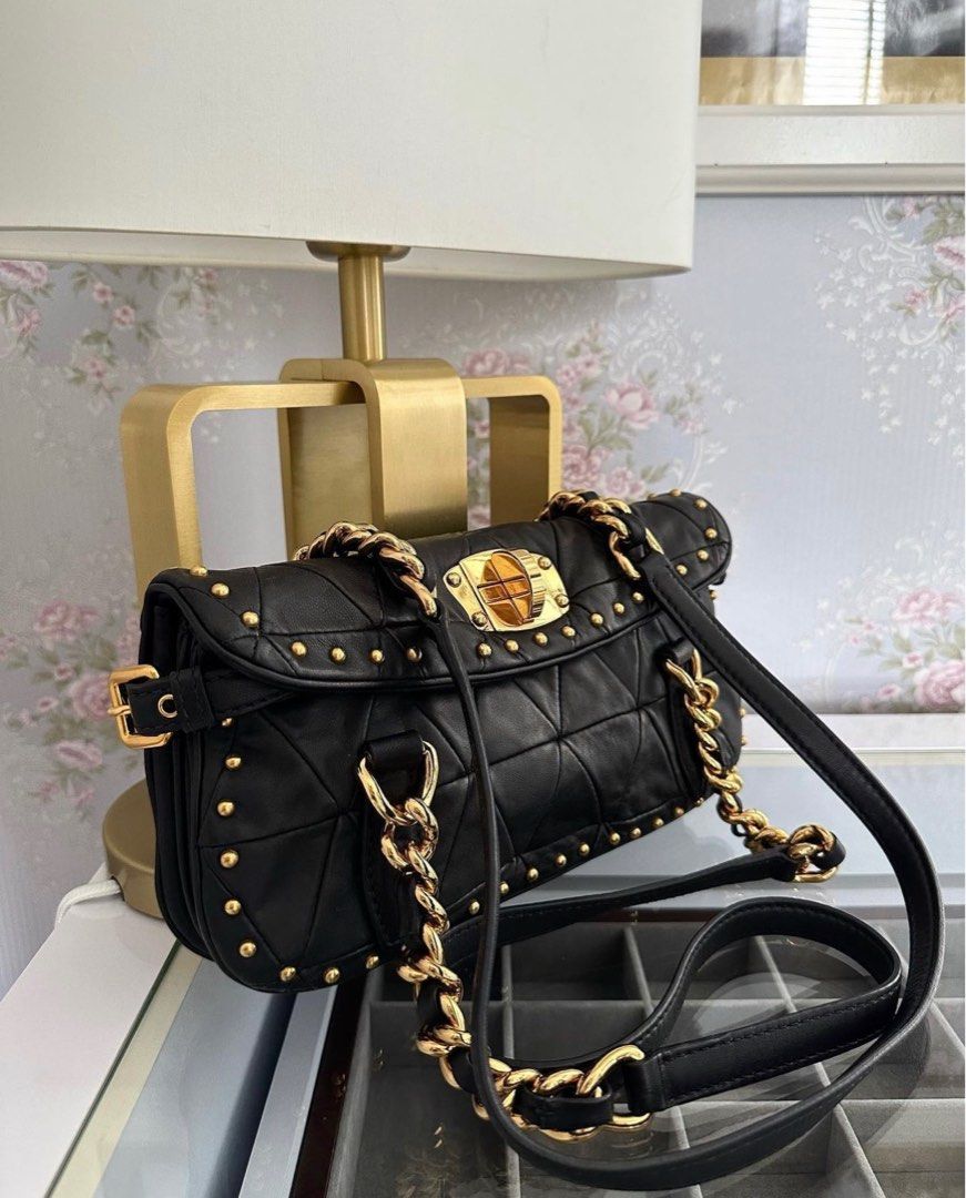 Miu miu shop matelasse shoulder bag