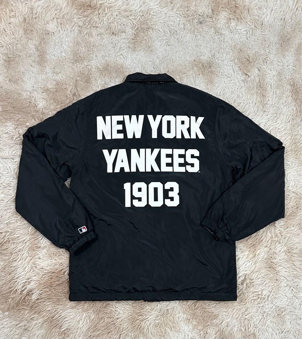 MLB Reversible New York Yankees Coach Jacket, Men's Fashion, Coats, Jackets and Outerwear on