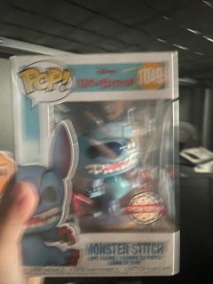 Funko Disney Lilo & Stitch Pop! Stitch (With Boba) Vinyl Figure