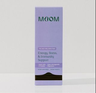 Moom The Daily Wellness Pack: Energy, Stress & Immunity Support