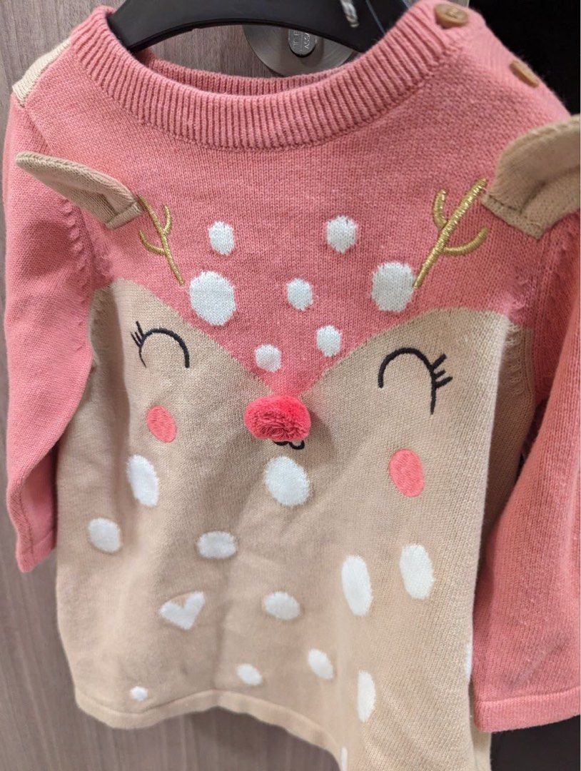 Mothercare reindeer dress 2025