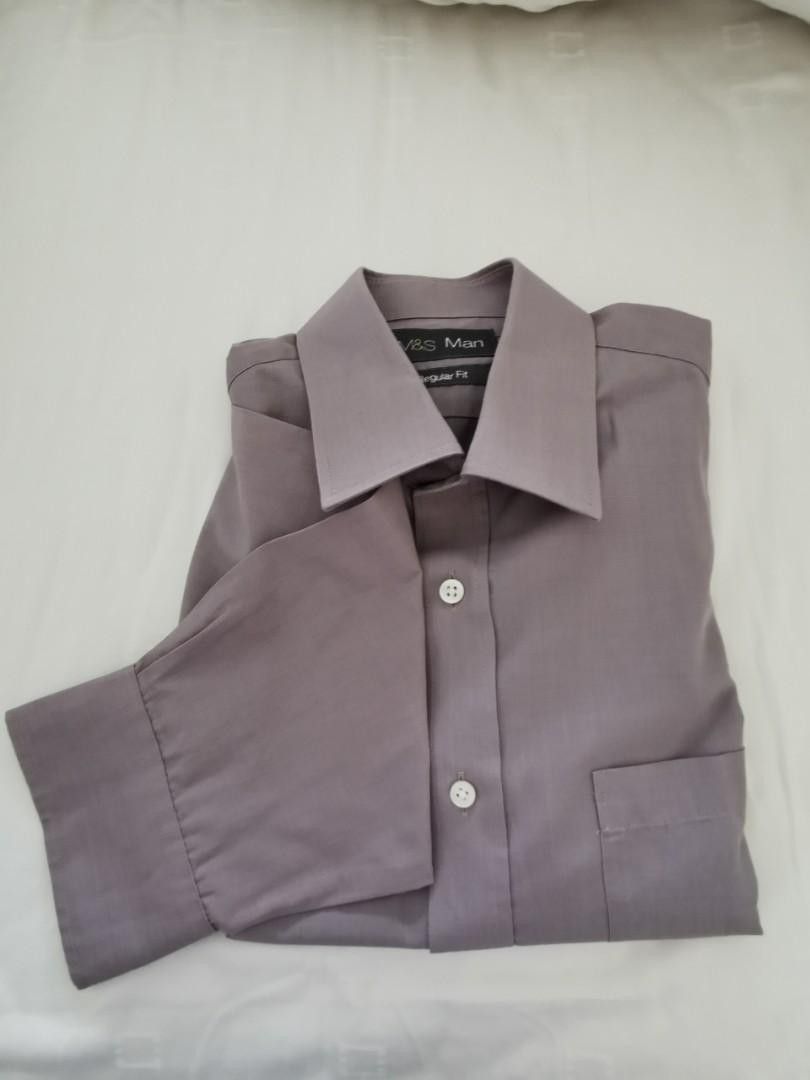 Marks and on sale spencer dress shirt