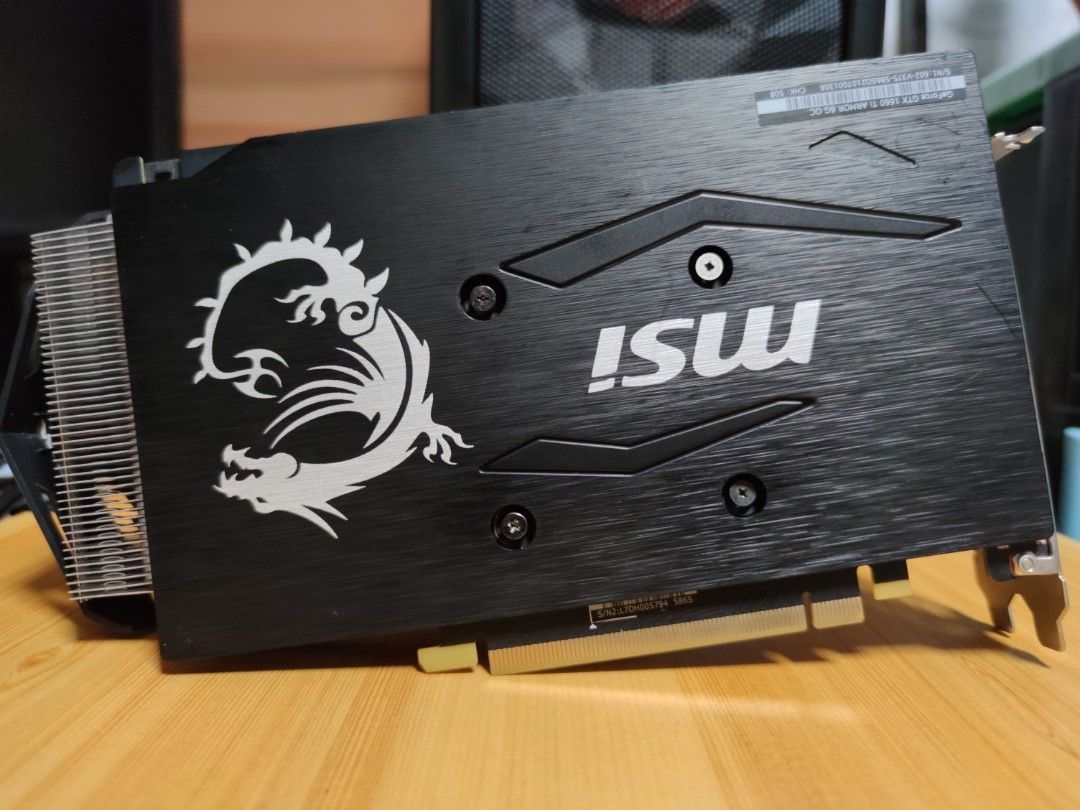 MSI GeForce GTX 1660 Ti Armor OC 6G Computers Tech Parts