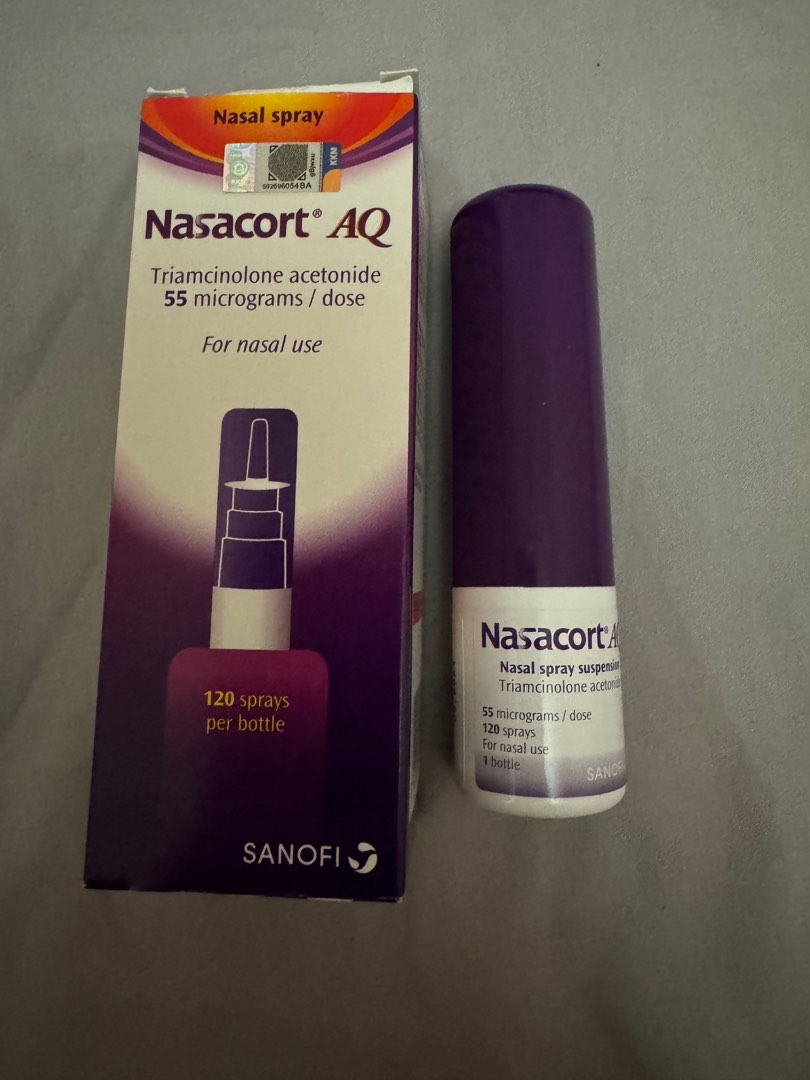 Nasacort AQ Nasal Spray, Health & Nutrition, Medical Supplies & Tools