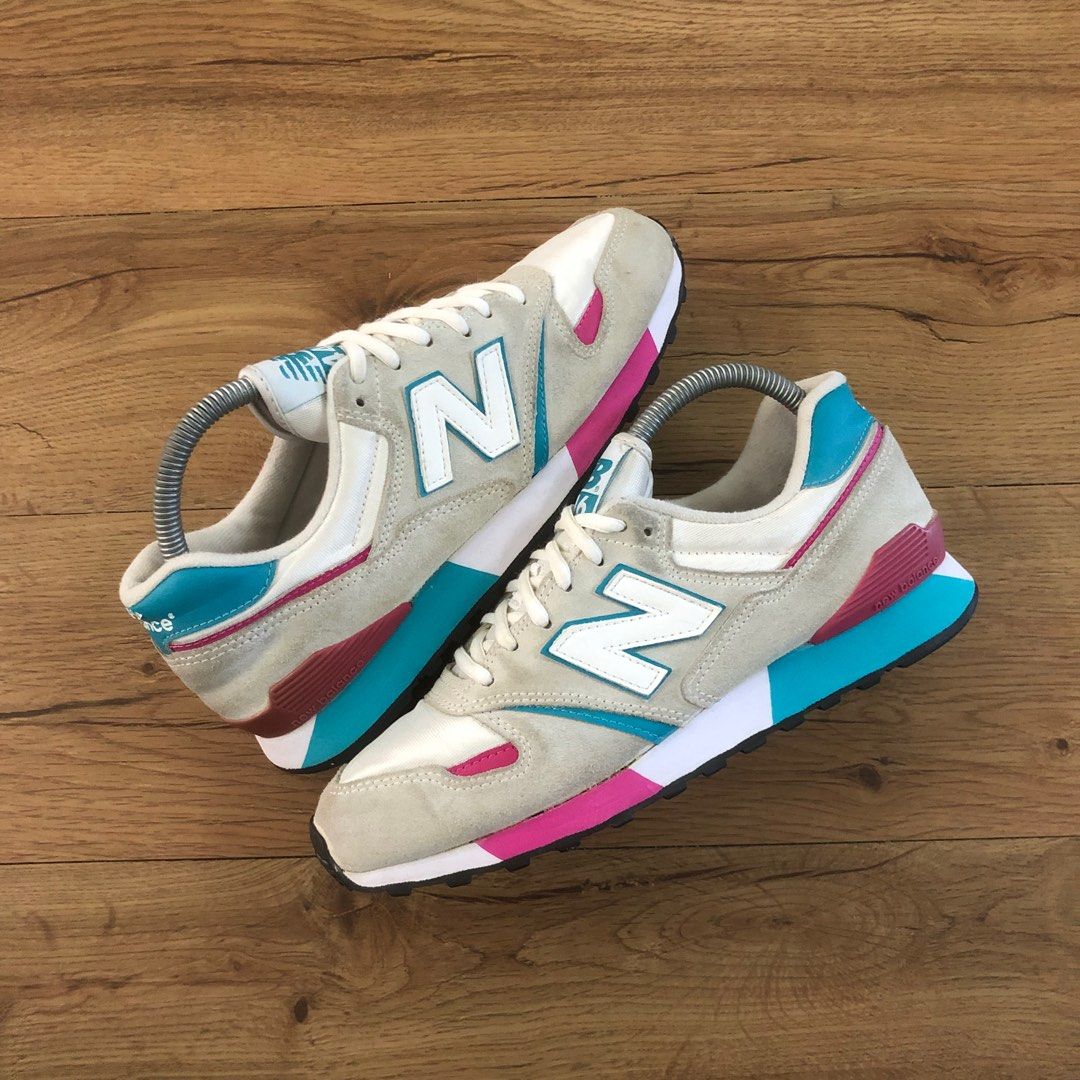 New balance 446 white blue red top
