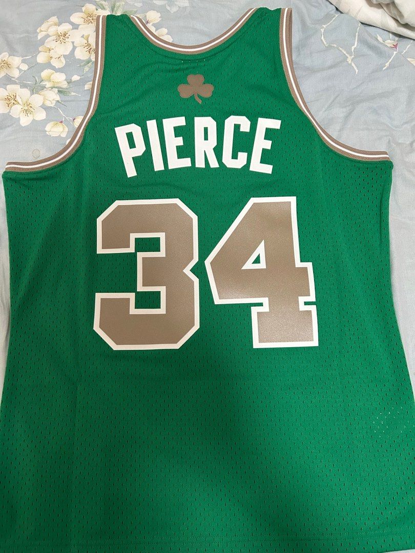 NBA Celtics Paul Pierce Jersey ST Patrick s Day Swingman