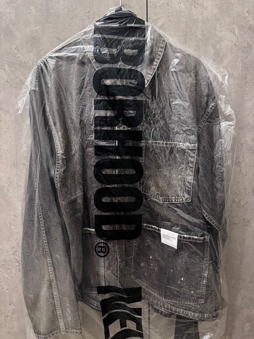送料無料，豊富な】 neighborhood WASHED SHORT COVERALL JACKE