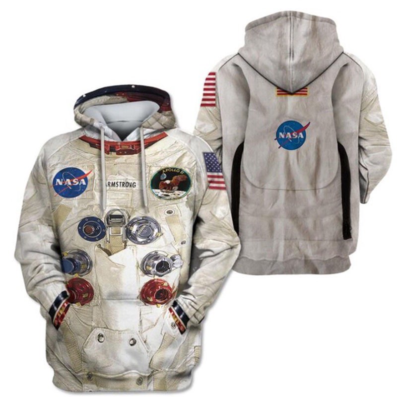 3d neil sales armstrong hoodie