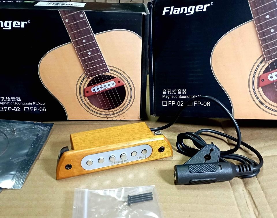 New Pickup gitar akustik guitar acoustic sound hole pickup, Hobbies