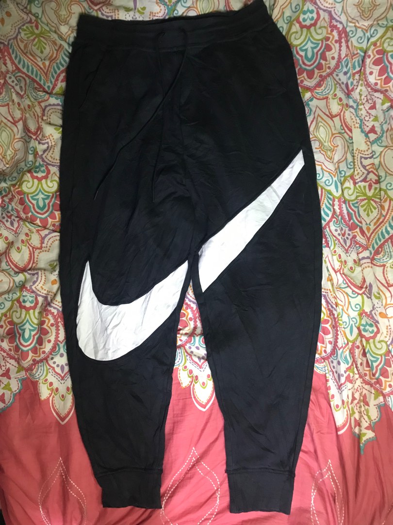 kith nike big swoosh pants
