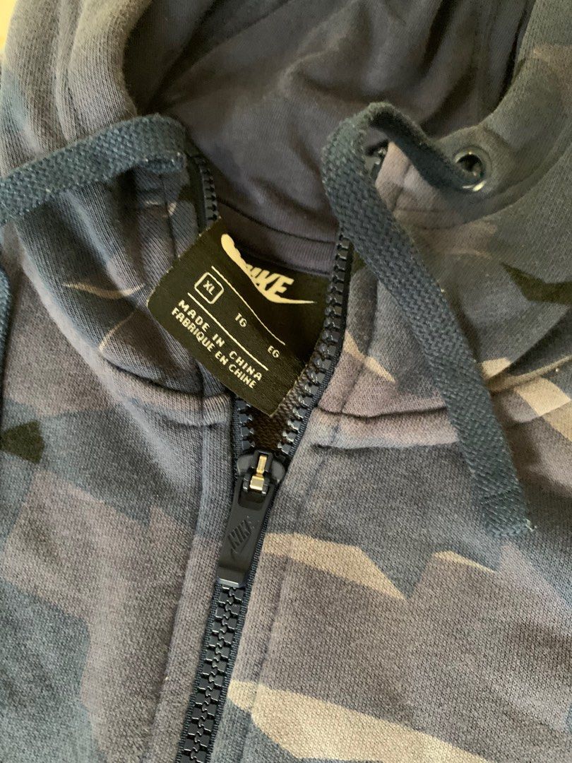 Nike Swoosh Camo Original Hoodie Men s Fashion Tops Sets