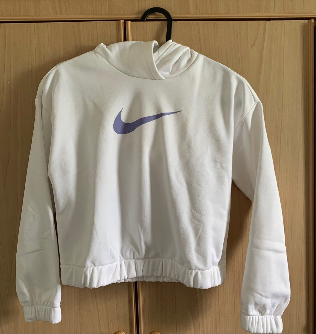 White nike cheap pullover women's