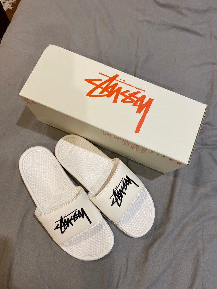 benassi stussy slides resell