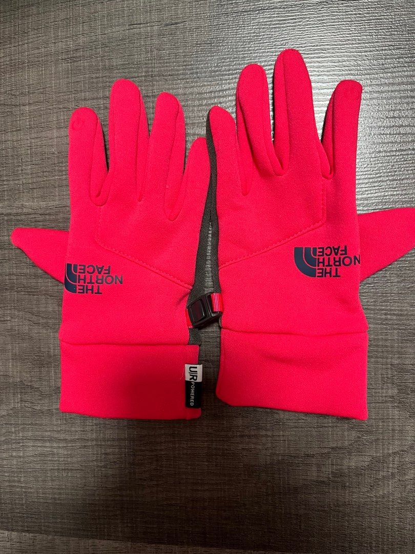 Girls north face gloves shop
