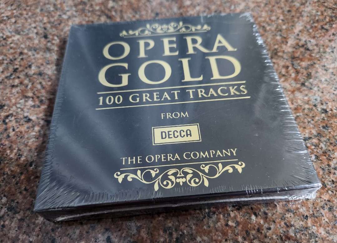 OPERA GOLD - DECCA. 100 GREAT TRACKS. 全新CD, 興趣及遊戲, 音樂