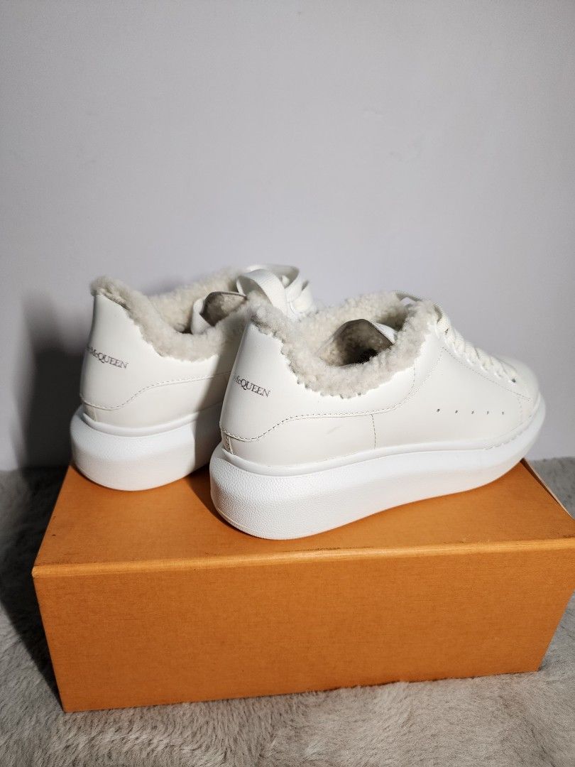 Alexander mcqueen sale fur sneakers