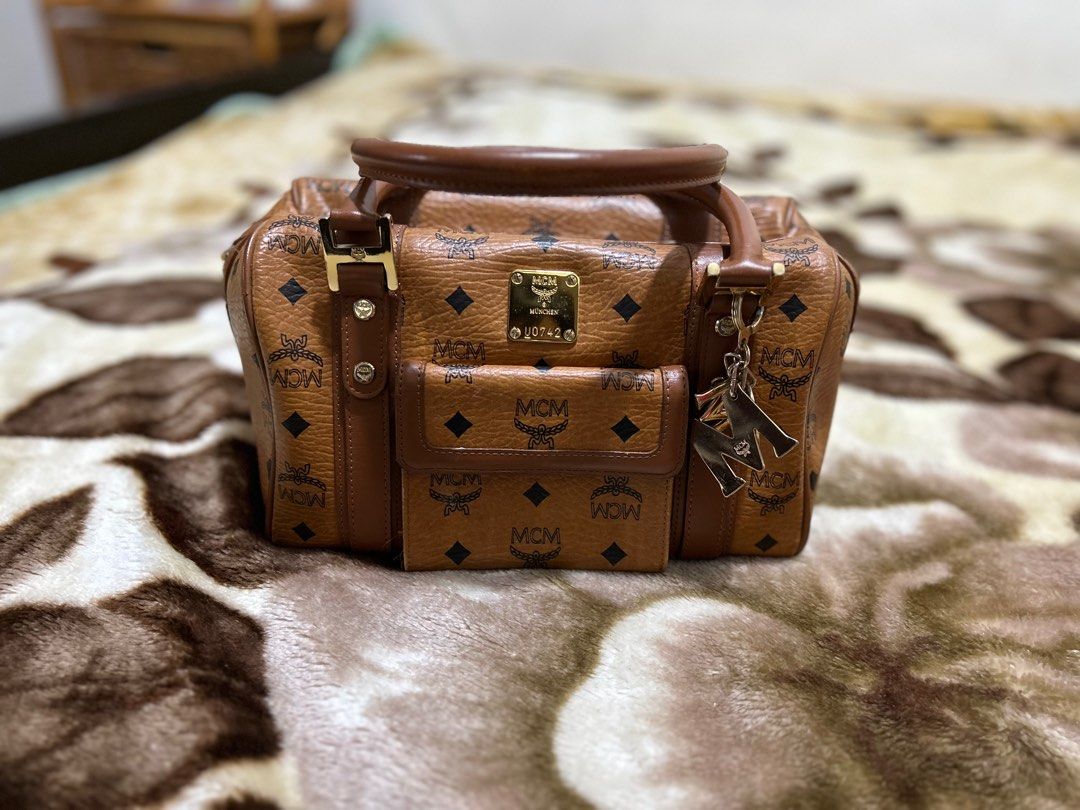 Mcm doctor's bag, Luxury, Bags & Wallets on Carousell