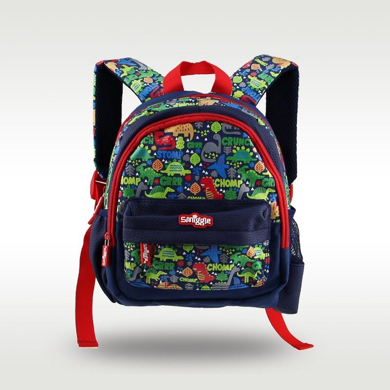 Original smiggle schoolbag backpacks male kindergarten cartoon