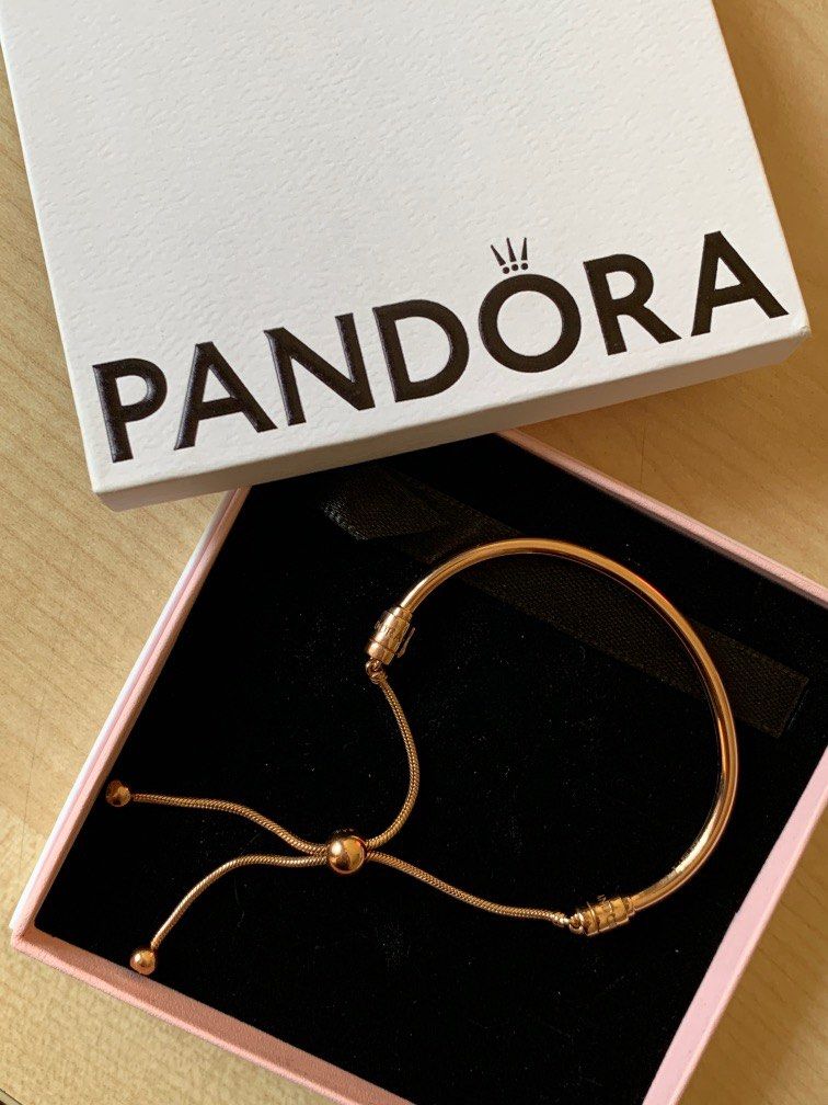 Pandora flower stem shop slider bracelet