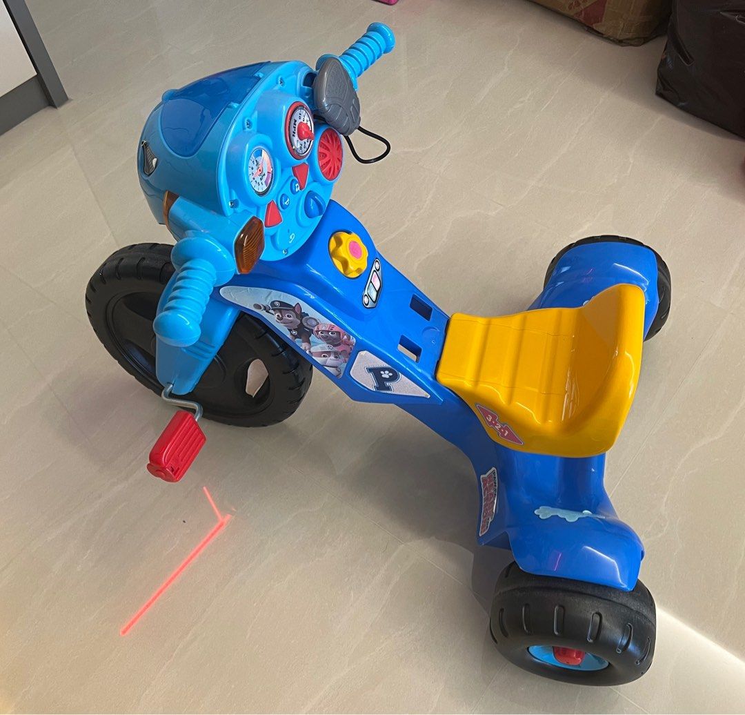 Paw patrol lights and sounds trike clearance