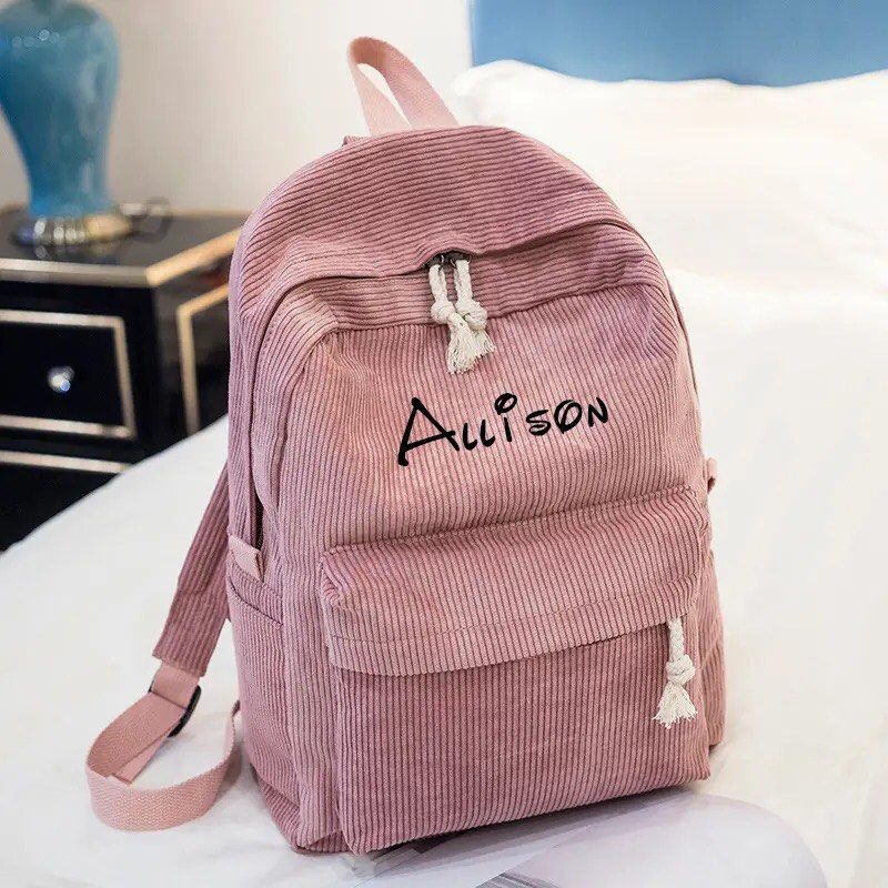 Personalised Backpack customised Women s Fashion Bags Wallets