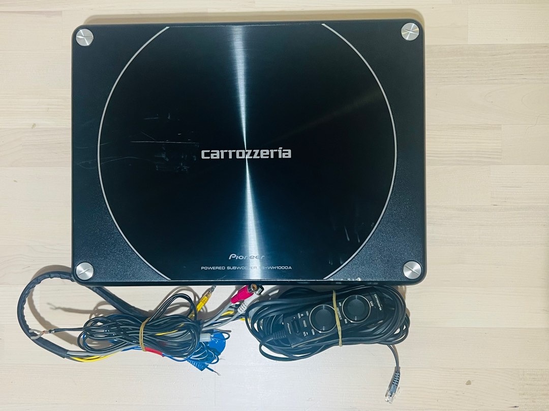 値下げ 下れ Pioneer TS-WX010A ウーファー 配線一式付き