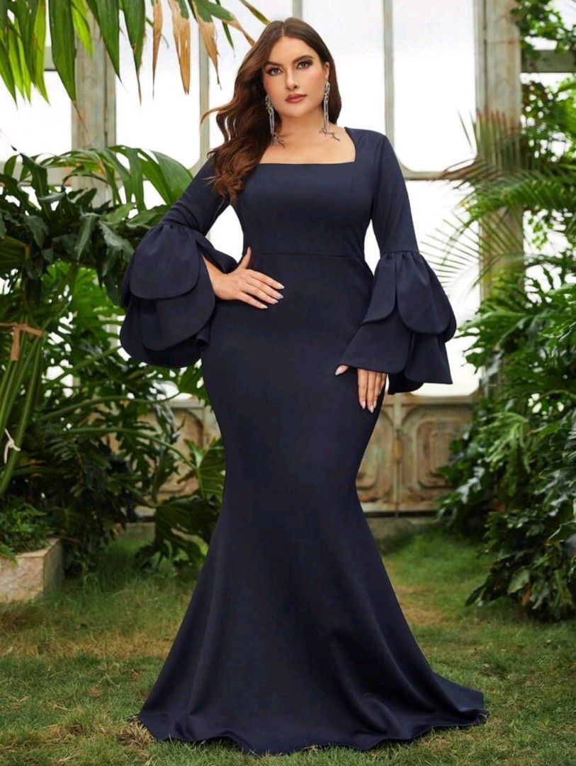 Full length party gown top