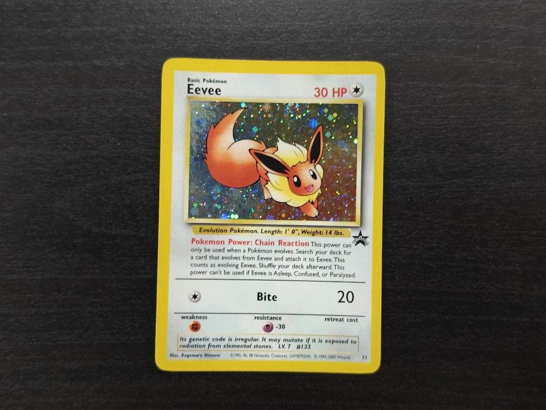 Pokemon Eevee Black Star Promo #13, Hobbies & Toys, Toys & Games on Carousell Pokemon Eevee Black Star Promo #13, Hobbies & Toys, Toys & Games on Carousell