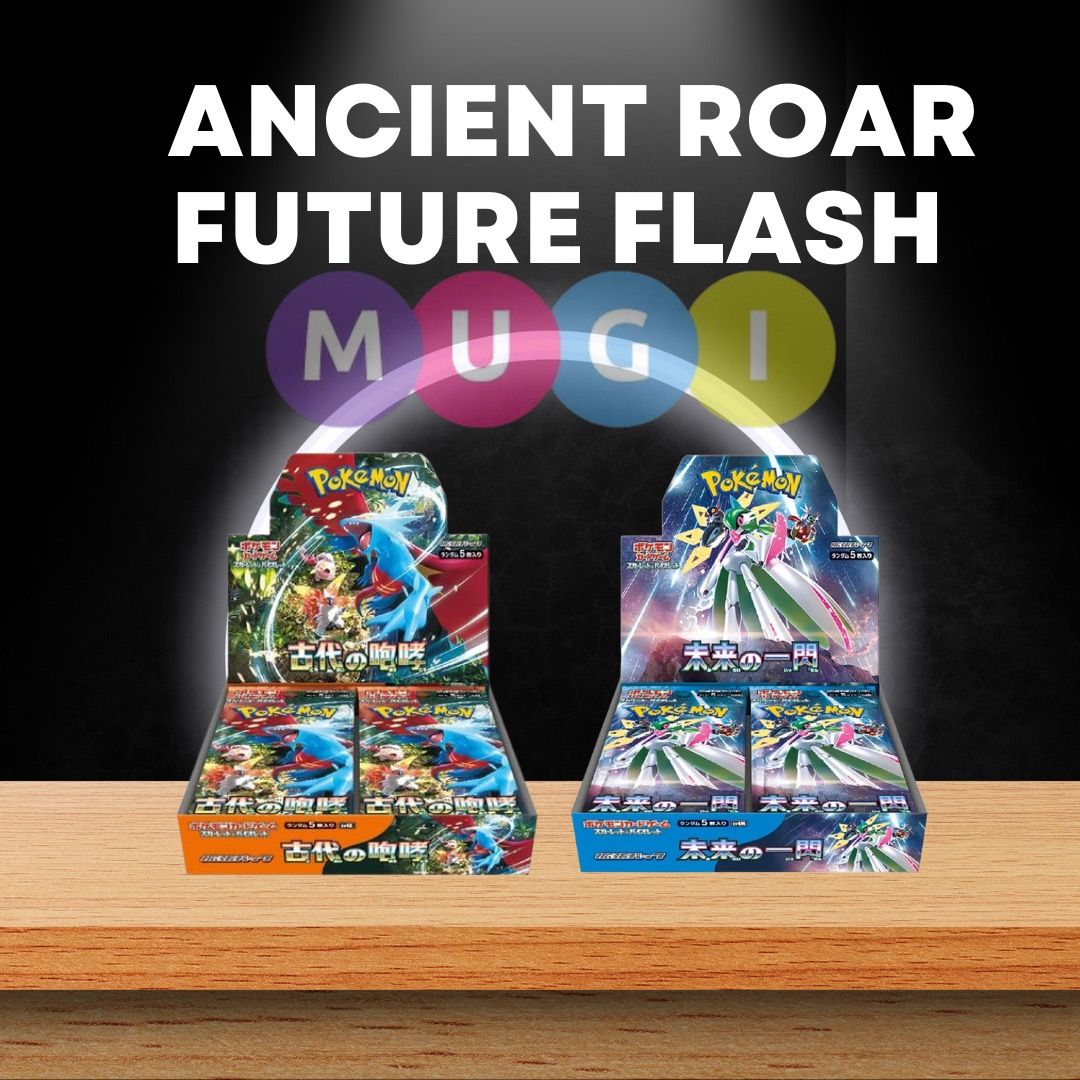 Ready Stock] Pokemon Japanese Ancient Roar Future Flash Booster Box,  Hobbies & Toys, Toys & Games on Carousell