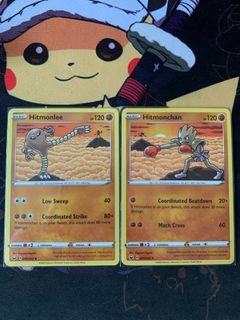 Hitmonlee [094/202] + Hitmonchan [095/202] Sword & Shield, Mint/NM, Pokemon  TCG