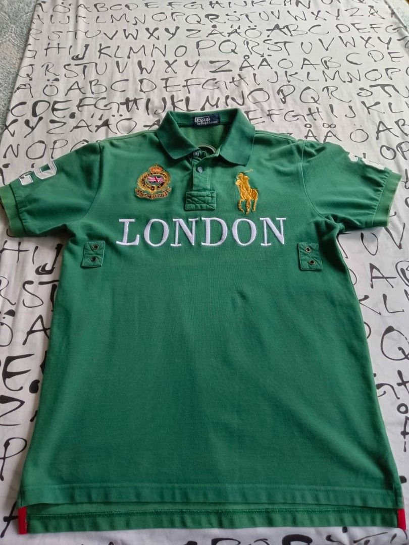 Polo ralph lauren deals london green shirt