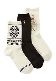 Polo Ralph Lauren Women's socks 3-Pack, 名牌, 飾物及配件- Carousell