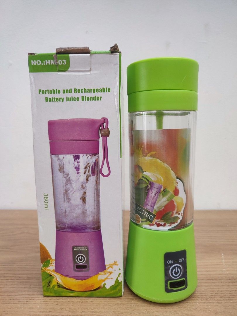 Portable Juicer Blender (4 mata pisau), Kitchen & Appliances di Carousell