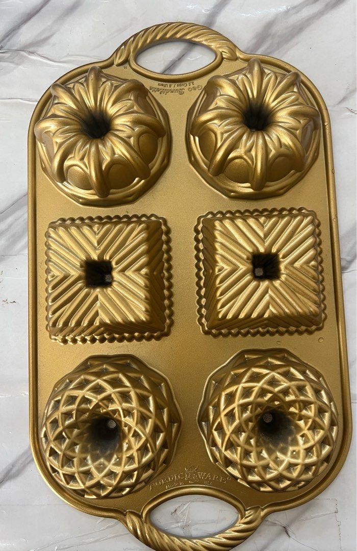 Nordic ware geo bundtlette pan sale