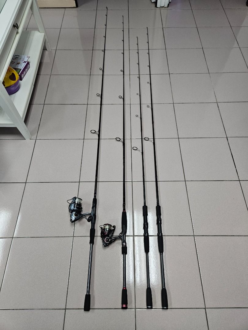 Premium Daiwa Ardito Travel Rod (ARDT76MLXS-TR) + Daiwa Ballistic LT Reel  (BLSLT2500D-XH) COMBO - Excellent Condition, Perfect for Versatile Fishing