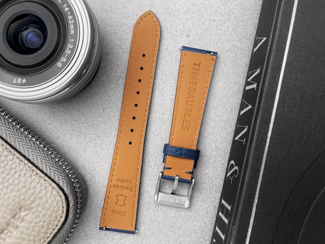 Premium Saffiano Leather Watch Straps - Blu (Category: Luxury Watches) located in Manila. Submitted by frewx (Listing ID 1265177231, Image 2). Description: Free Shipping Nationwide (2-7days via J&T) Same day delivery within Metro Manila, Cavite and selected Laguna areas via Lalamove at buyer’s expense Leather Straps P2,250 Quick Release Spring bar equipped Watch straps made with Genuine Cowhide Top-Grain Leather Hand stitched Satin Brushed finish