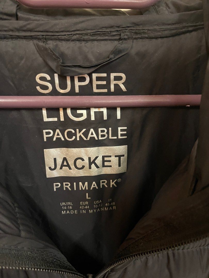 Primark super light packable store jacket review