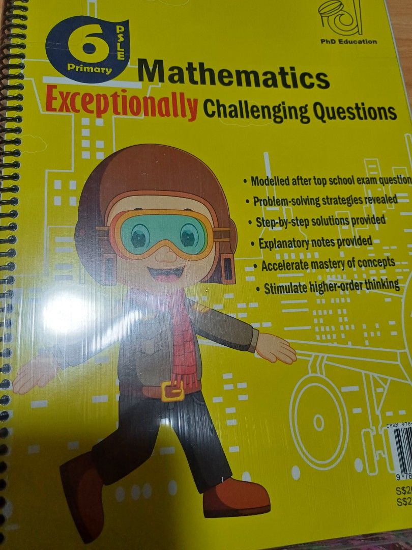 Primary 6 Mathematics Exceptionally Challenging Questions, Hobbies ...