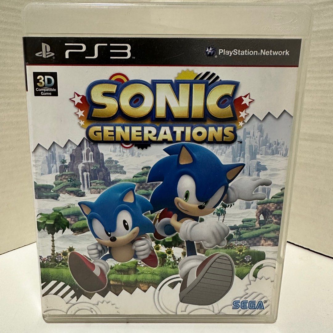 Sonic Generations - Xbox 360, PS3, PC HD 720p BR 