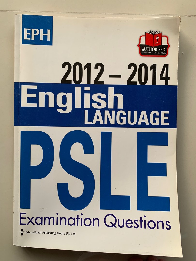 PSLE English Exam 2012 2014 Hobbies Toys Books Magazines