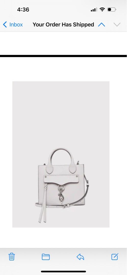 Rebecca minkoff mini tote top