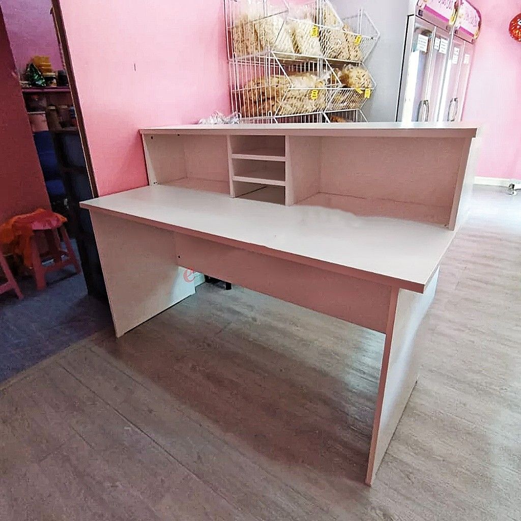 Reception Counter Table Counter Cash Counter Meja Kauntet Meja Cashier