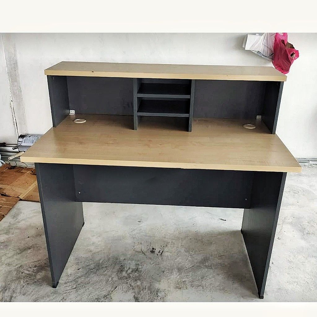 Reception Counter Table Counter Cash Counter Meja Kauntet Meja Cashier