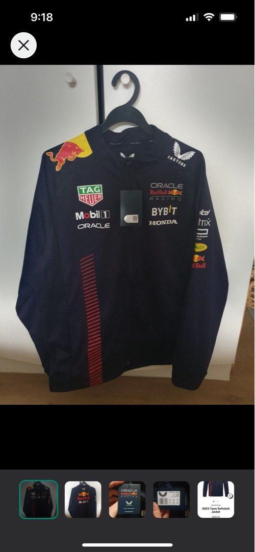 Red bull honda jacket outlet